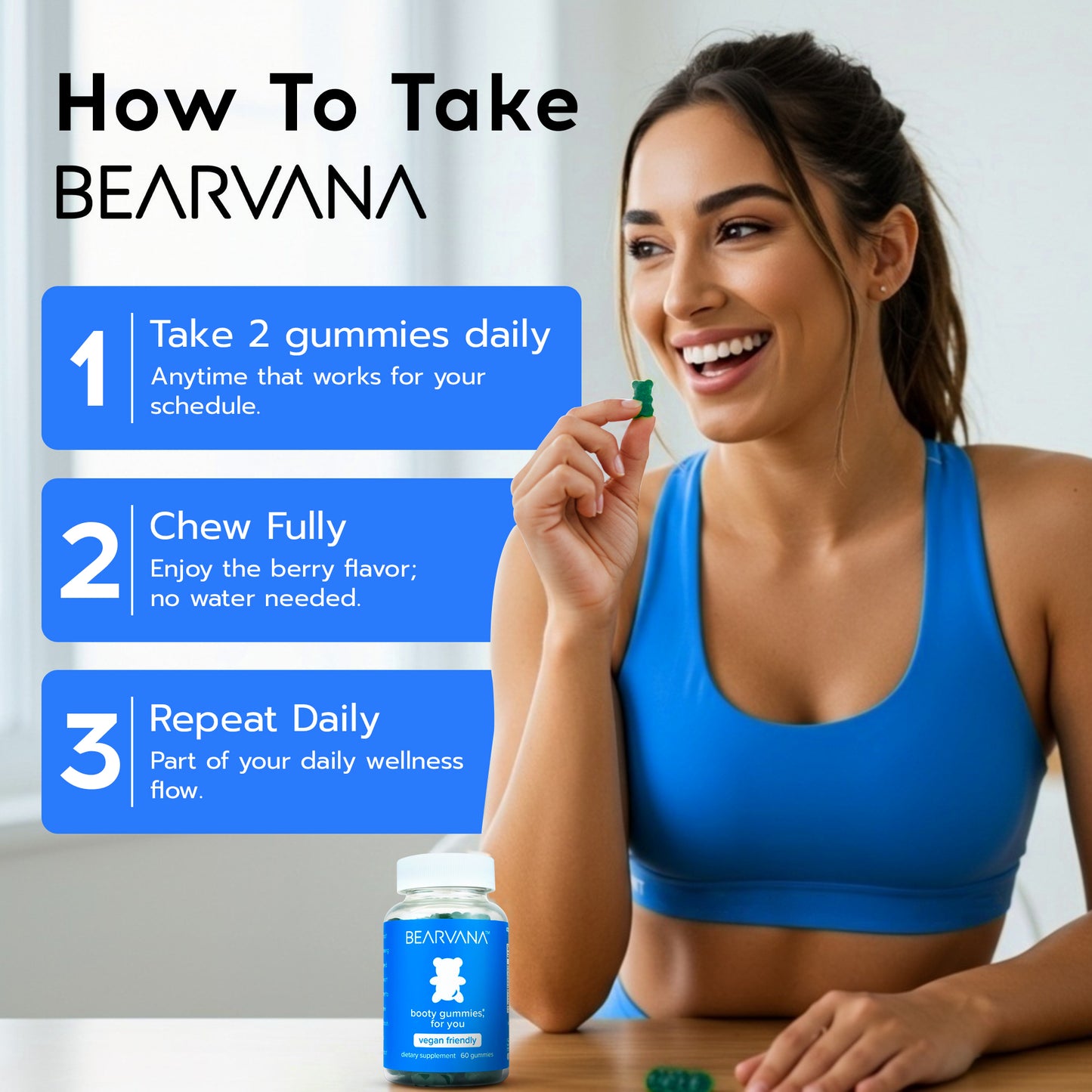 BEARVANA - Booty - 3 Months Supply