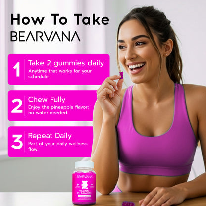 Bearvana Vaginal PH Balance - 1 Month Supply