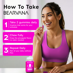Bearvana Vaginal PH Balance Gummies - Monthly Subscription