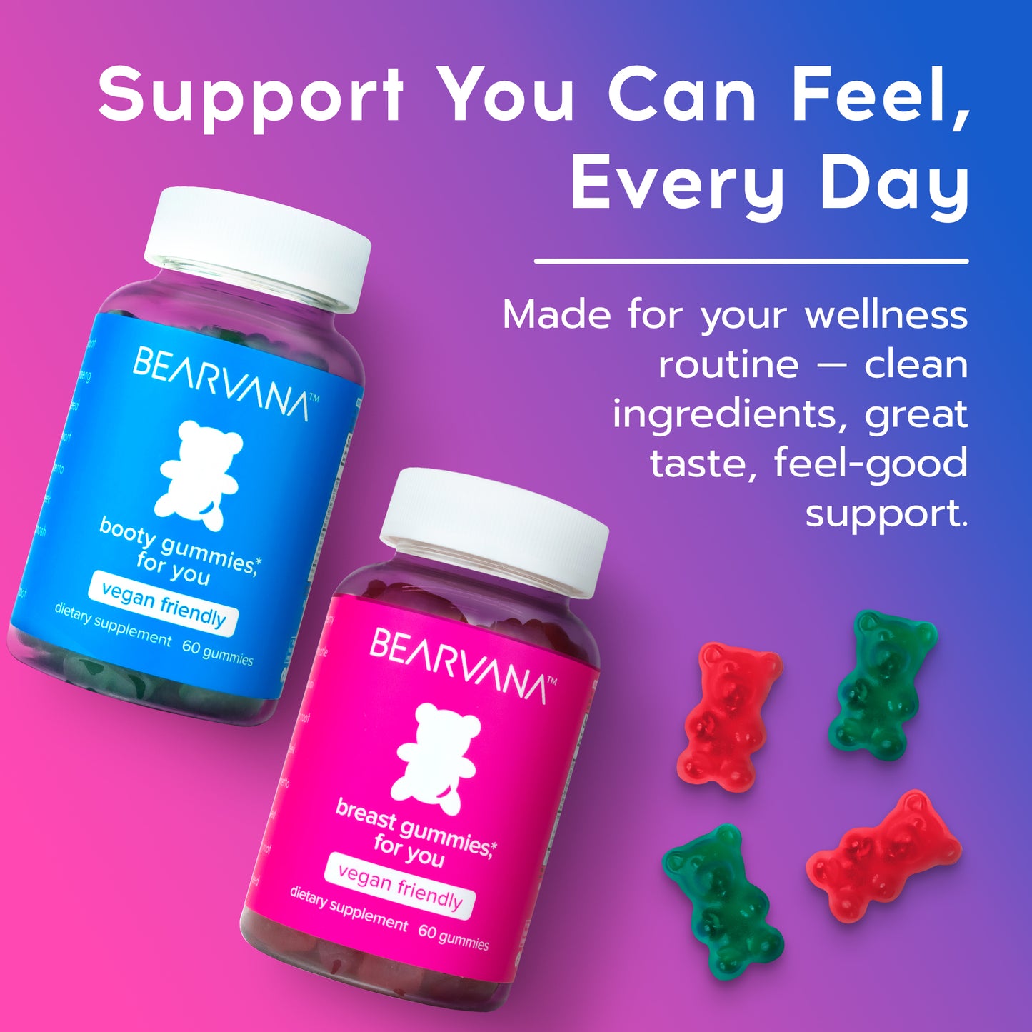 BEARVANA- Combo 2 Pack  - 1 Month Supply