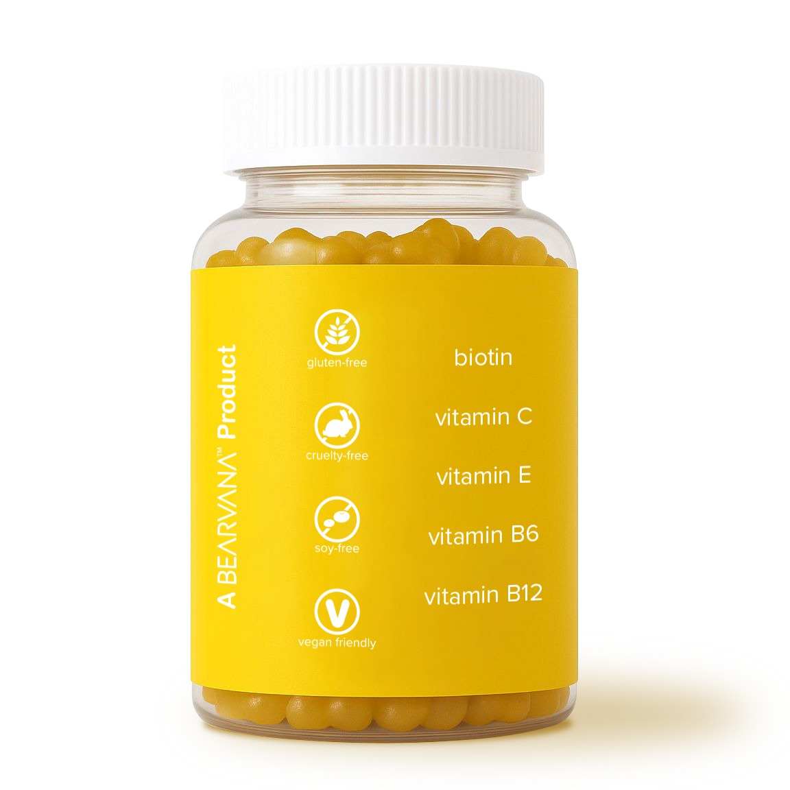 BEARVANA - Biotin Gummies - Extra Strength | Hair, Skin, & Nails