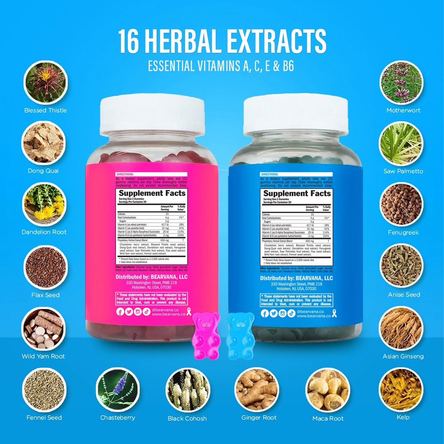 BEARVANA- Combo 2 Pack  - 1 Month Supply