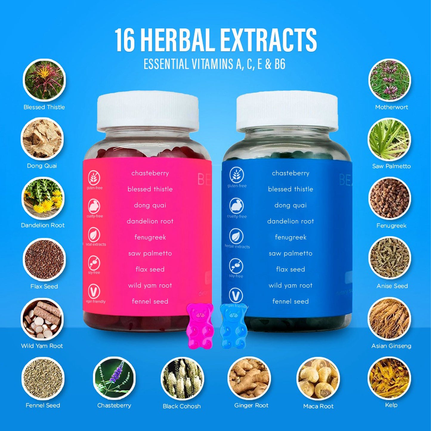BEARVANA- Combo 2 Pack  - 1 Month Supply